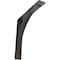 Ekena Millwork Morris Steel Bracket, Hammered Dark Bronze 3"W x 18"D x 18"H BKTM03X18X18MOHDB - alternate 1
